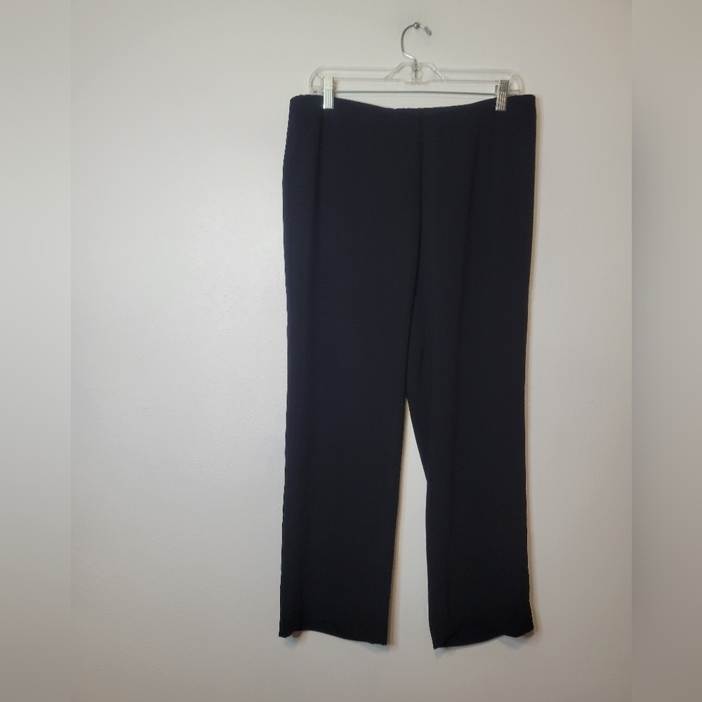 Eileen fisher size 12p black office career pants